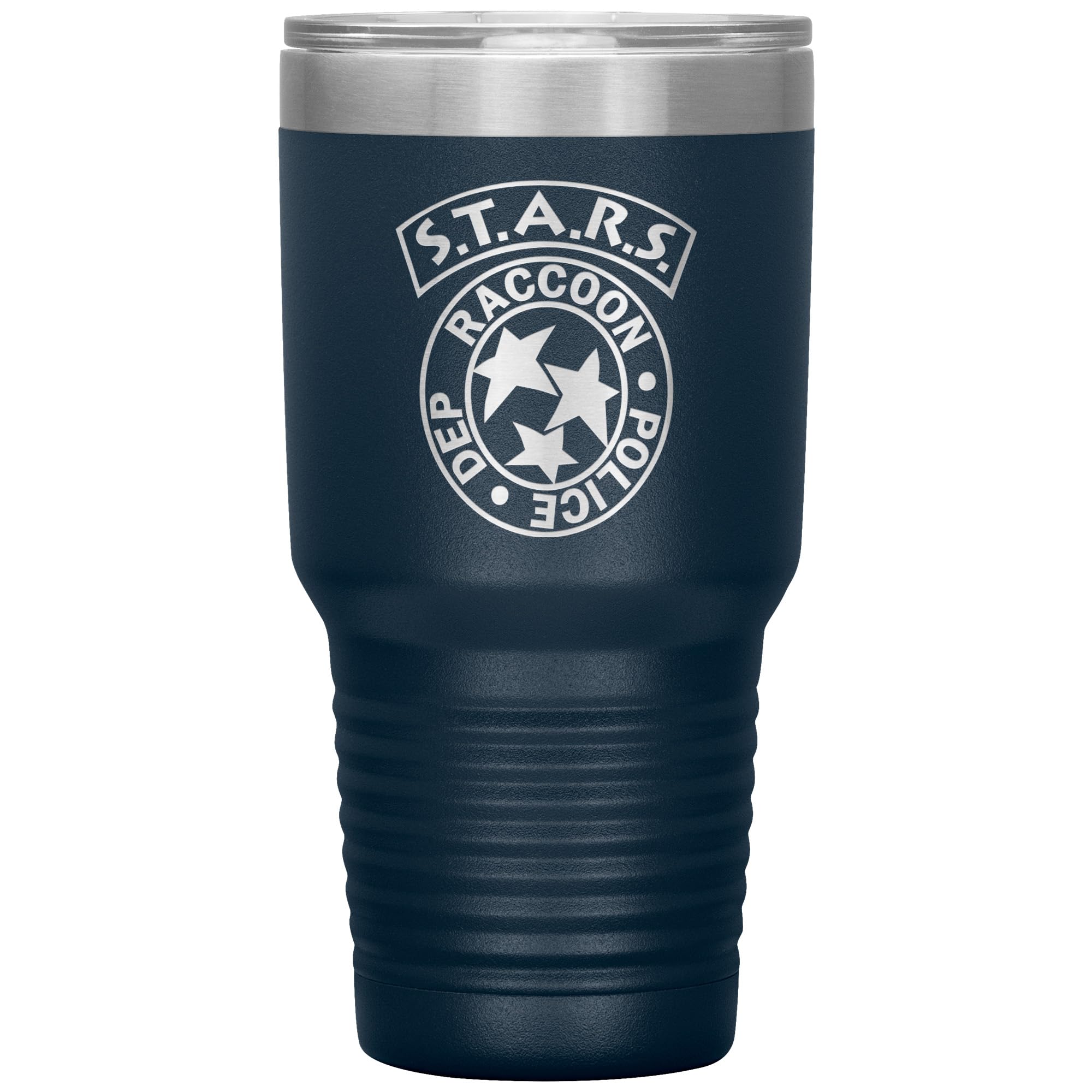 Absurd Ink RE S.T.A.R.S. 30oz Tumbler (Blue)