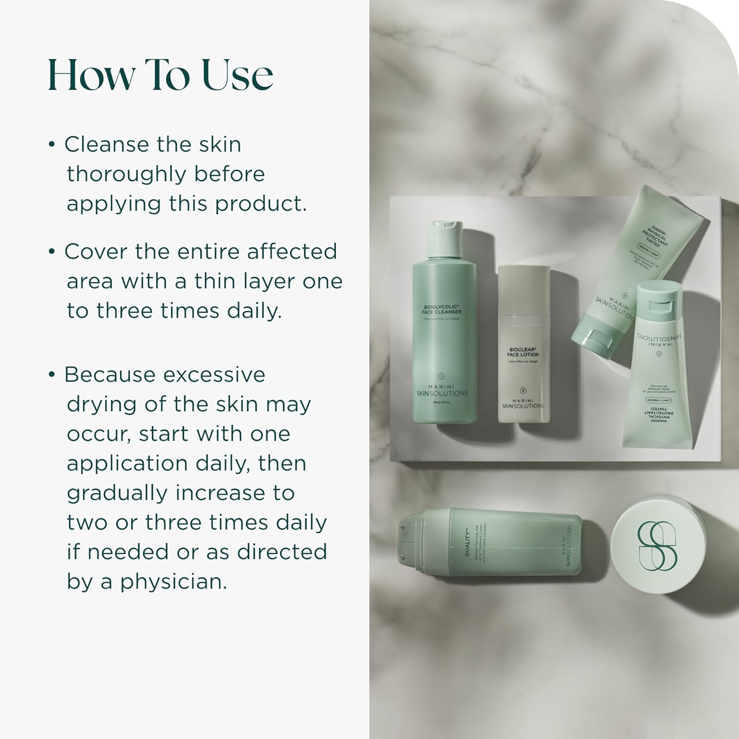 Marini SkinSolutions Benzoyl Peroxide Acne Treatment Lotion 10% - Targets & Treats Acne-Prone Skin - Clears Pores & Excess Oil - Made in the USA - 2 fl oz - Image 4