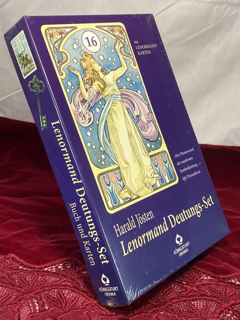 未開封ドイツ語 ルノルマンカード解釈本セット - ハラルド・ ヨステン Amazon.co.jp: ドイツ語 ルノルマンカード解釈本セット