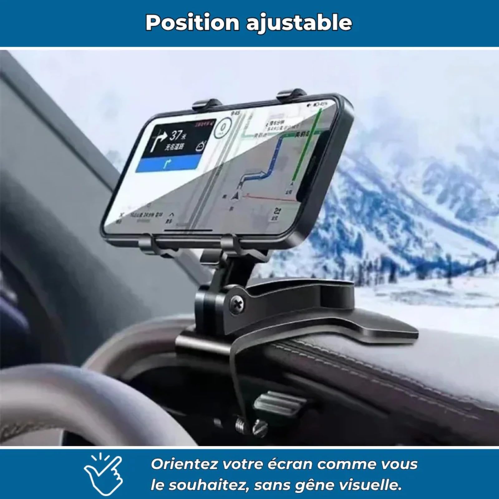 Awlve Inovia VisionGrip 360 - Support Voiture Telephone