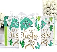 Vista 3 de Big Dot of Happiness Final Fiesta - Last Fiesta - Cajas de despedida de soltera - Juego de 12