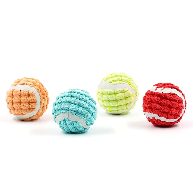 SMELL & SMILE Pelotas de Tenis de Entrenamiento para Jugar Pelotas de Tenis para Perros Ideales para Lanzador…