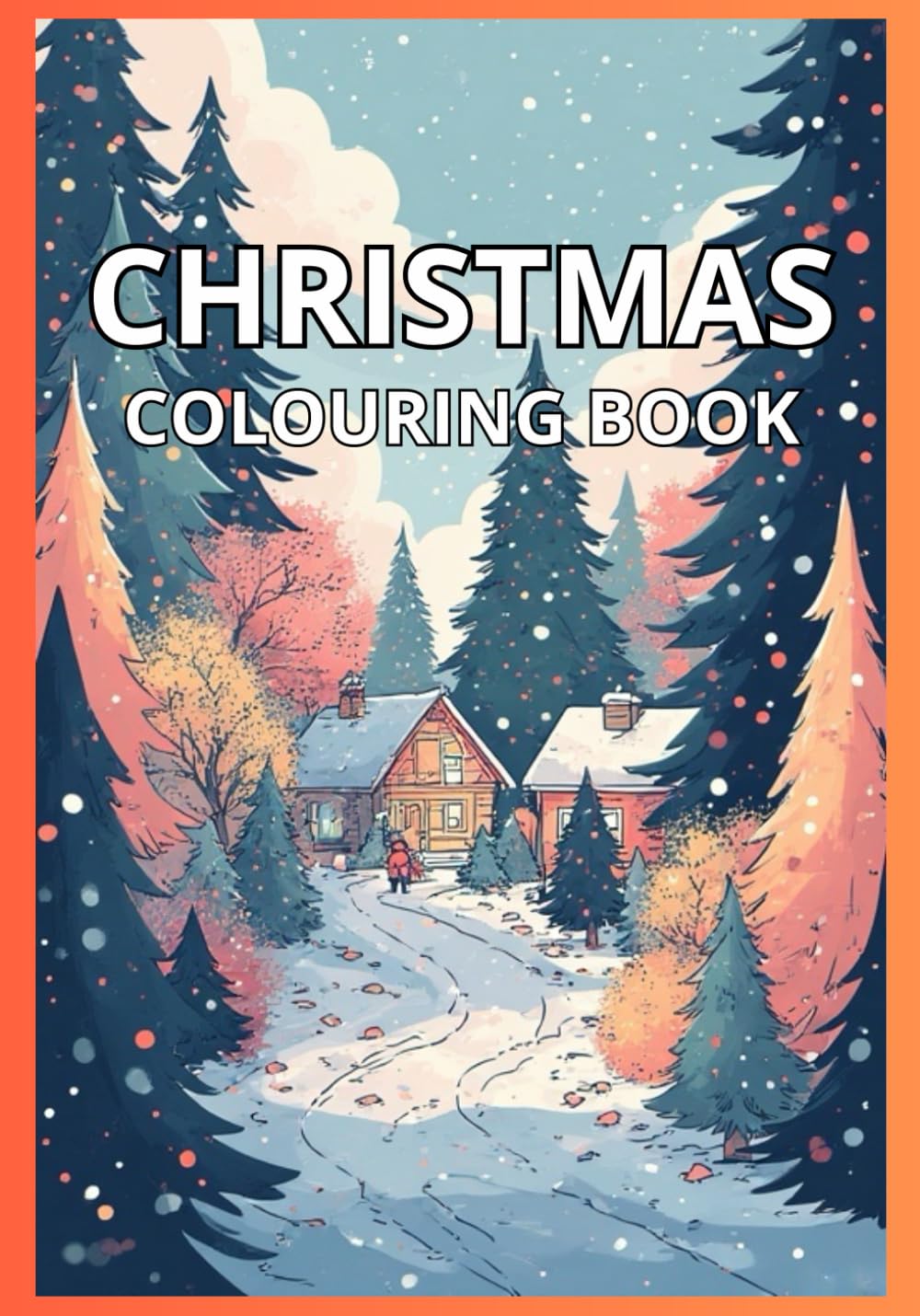 CHRISTMAS, colouring book for kids. Santa Claus, reindeer, pinguin, christmas tree: colouring book for kids 3+, santa claus, reindeer, christmass tree, pinguin, gifts
