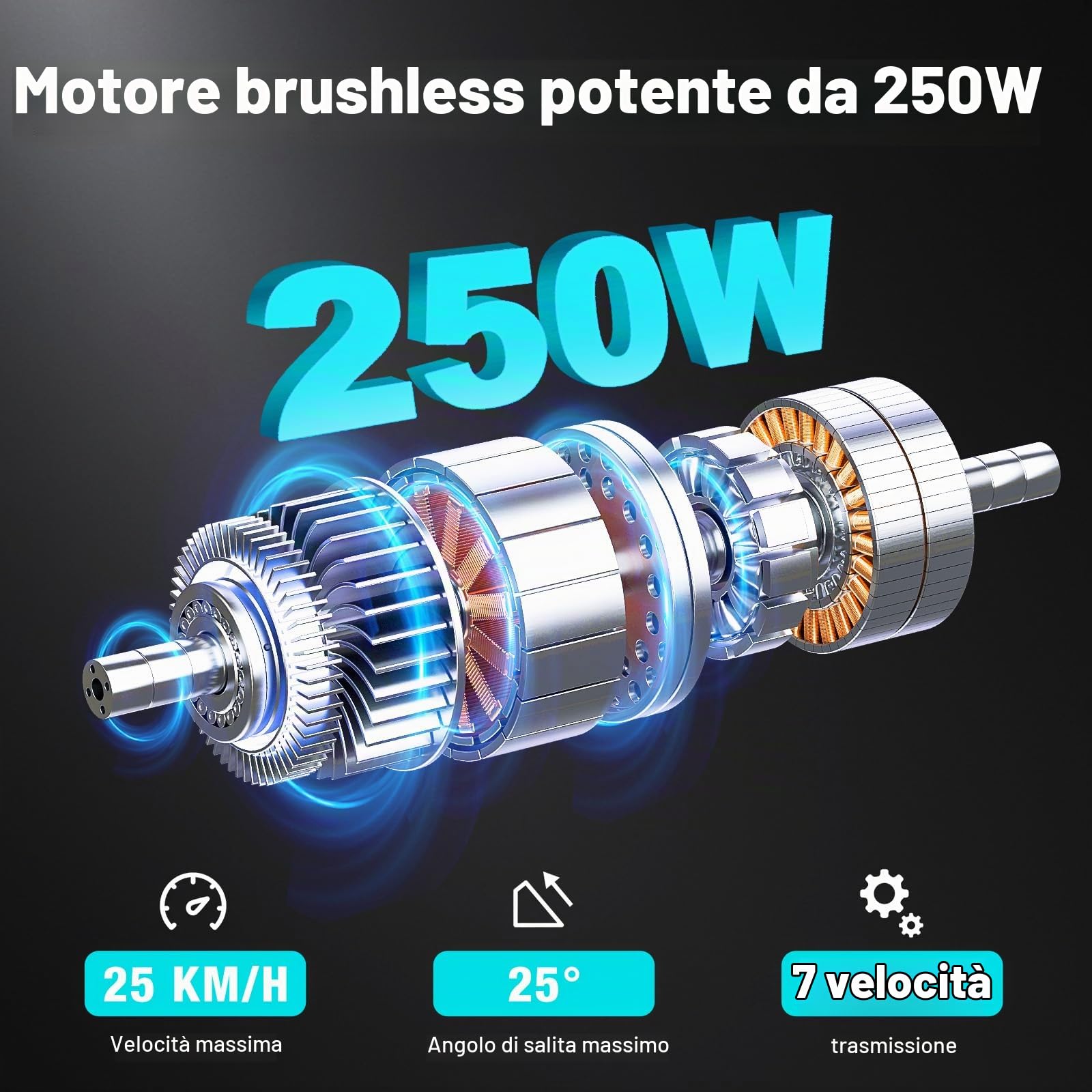COLORWAY 26" Bicicletta elettrica per adulti, Mountain Bike, EBike con batteria rimovibile 36V 15Ah, display LCD, doppio freno a disco, sedili ammortizzanti, autonomia fino a 45-100 km.