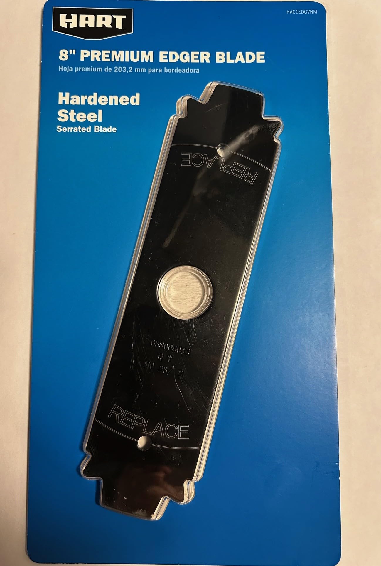 Hart Yellow 8'' Edger Blade