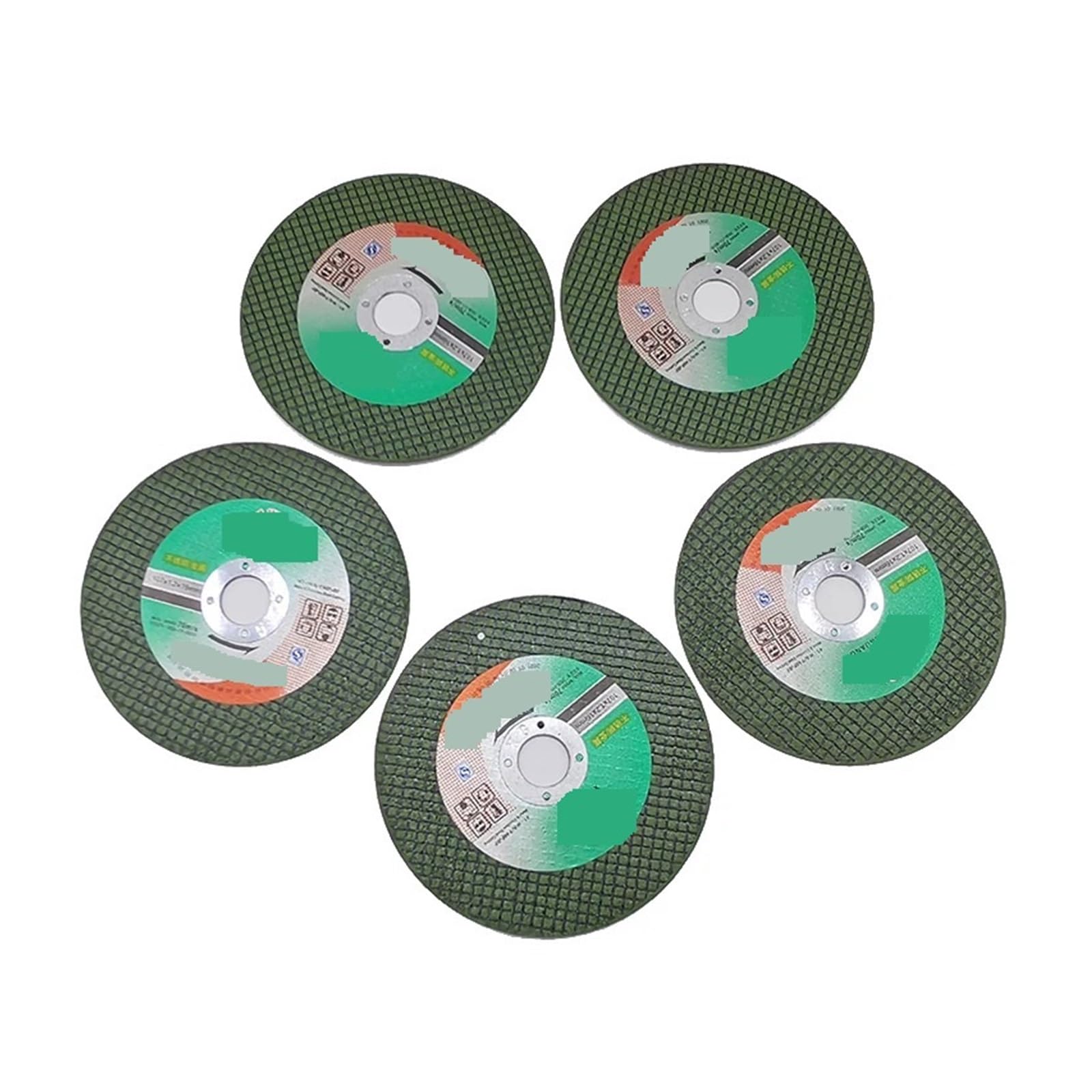 Disco de Corte Disco de Corte de Metal de 107 mm, Amoladora Angular, muela abrasiva de Acero Inoxidable, Disco de Corte, Rueda de Corte, Resina, Doble Malla(30Pcs)