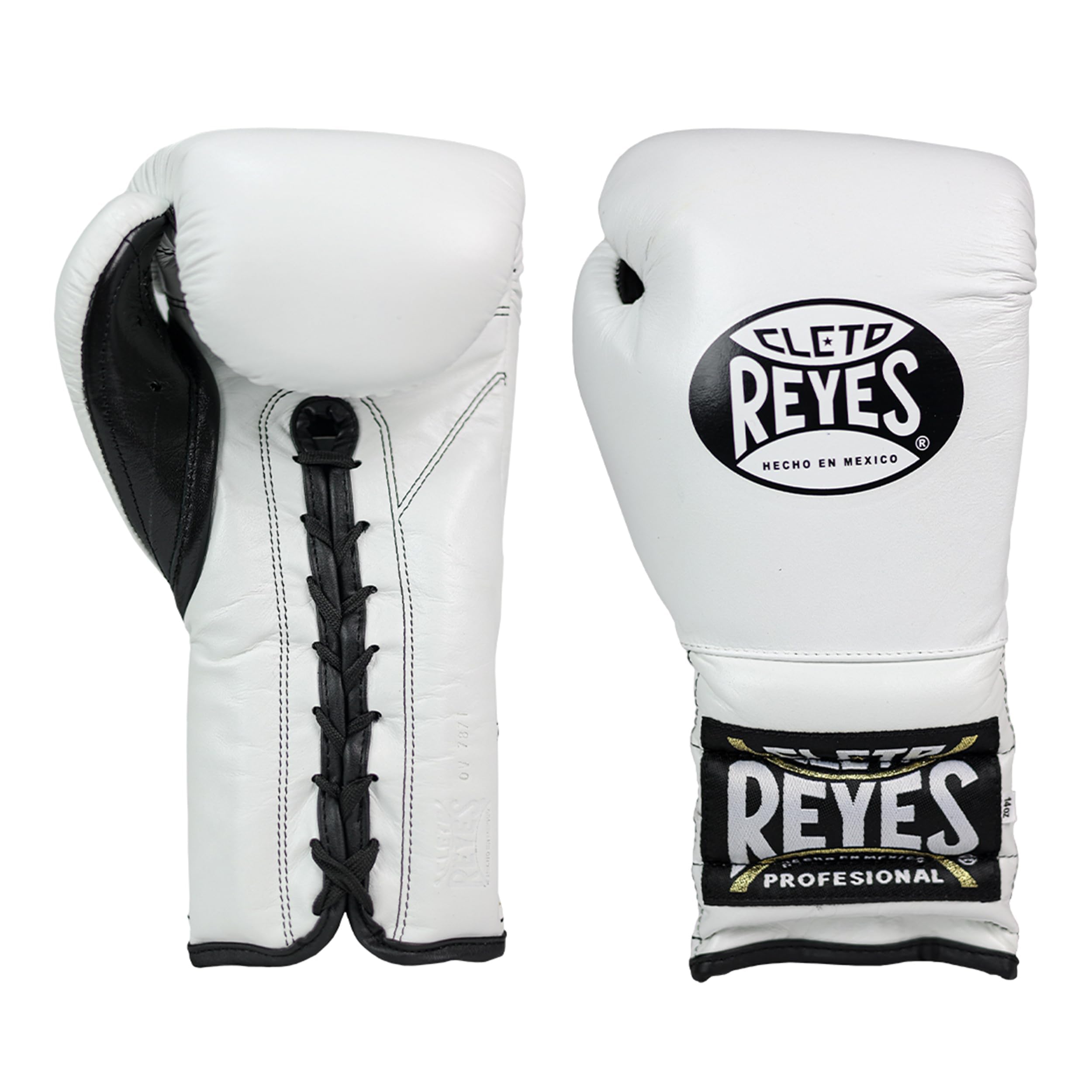 CLETO REYES Traditional Professional-Grade Boxing Gloves with Laces for Training, Sparring and Heavy Punching Bags for Men and Women, MMA, Kickboxing, Muay Thai