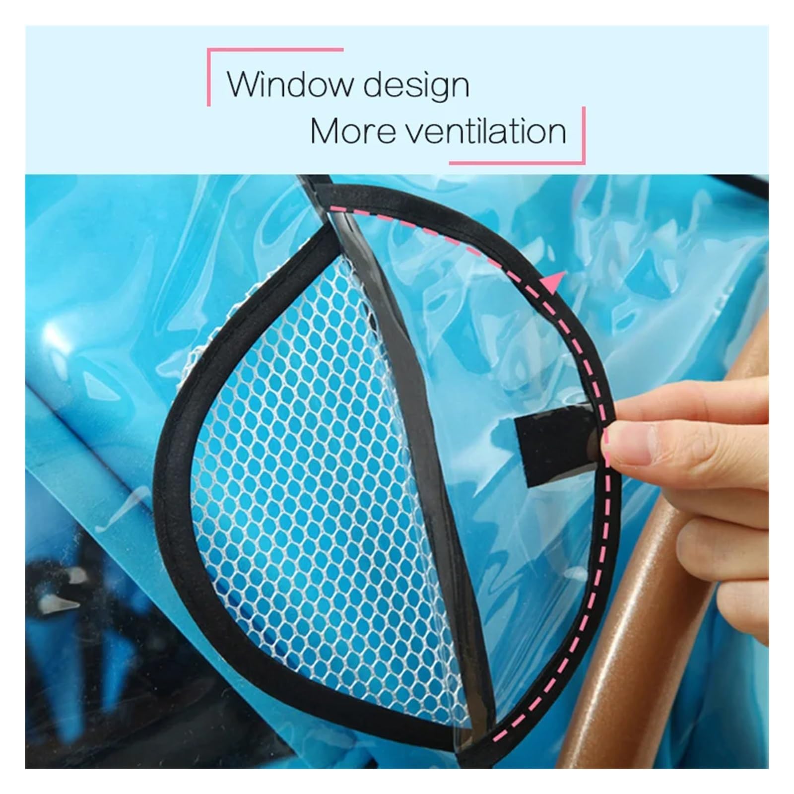 Copertura antipioggia for passeggino | For passeggini Babyzen Yoyo e universali: impermeabile e antivento(Universal)