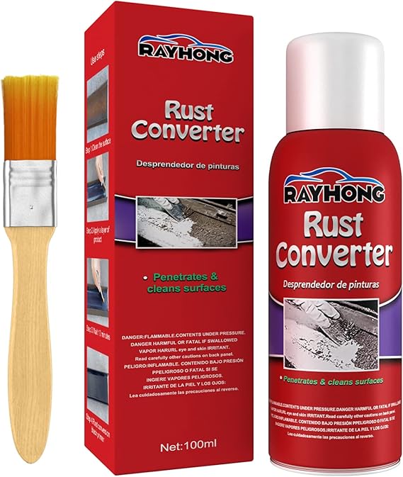 Rust Remover Spray, 100ml Extreme Car Rust Remover, Car Chassis Rust