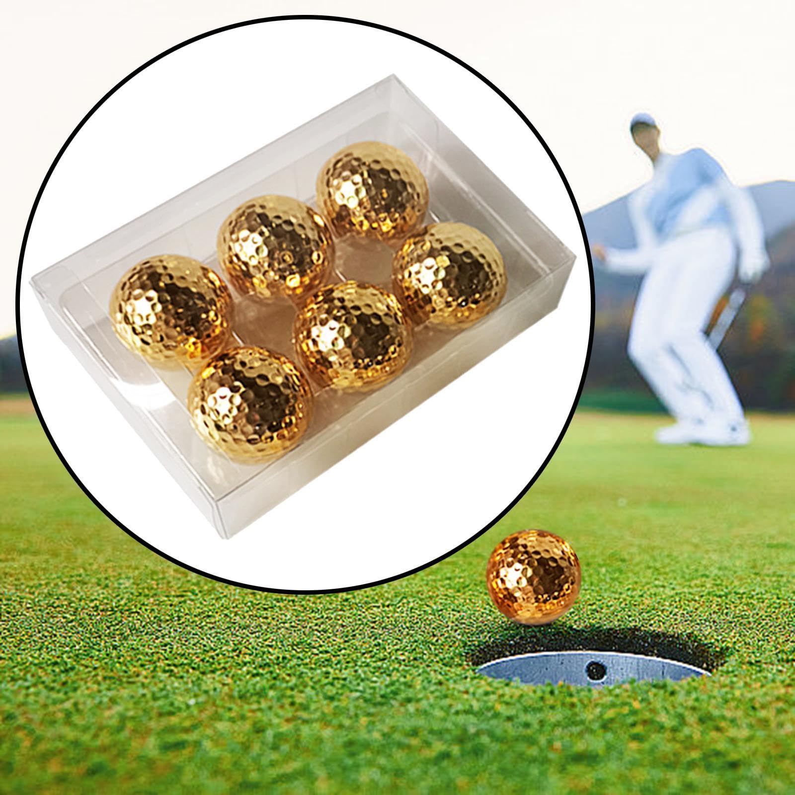 F Fityle Balles de Golf Nouveauté, Accessoires de Golf Cool, à Collectionner, Cadeaux Amusants et Amusants pour L'entraînement, Souvenir pour Les Amateurs de P