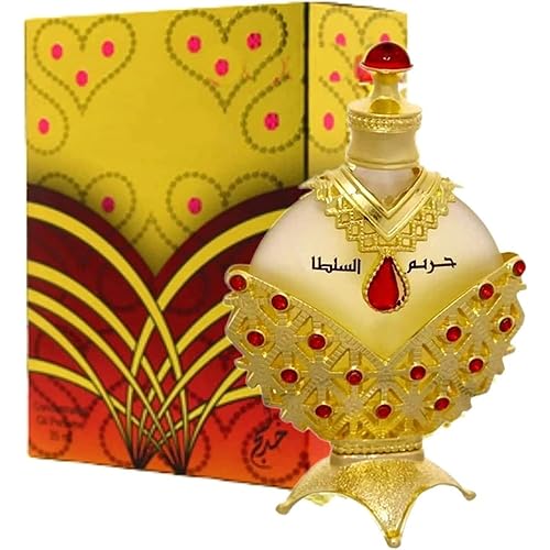 GOTodhchai Hareem Al Sultan Gold - Aceite de perfume concentrado, perfume Hareem Al Sultan, perfume árabe para mujeres, perfume de aceite de larga