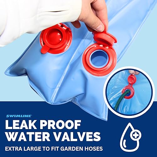 Miniatura 5 de SWIMLINE HYDROTOOLS Bolsa de tubo de agua para piscinas enterradas  Serie PRO TG EXTRA gruesa  1 cámara doble de 10 pies (paquete de 1) Kit de