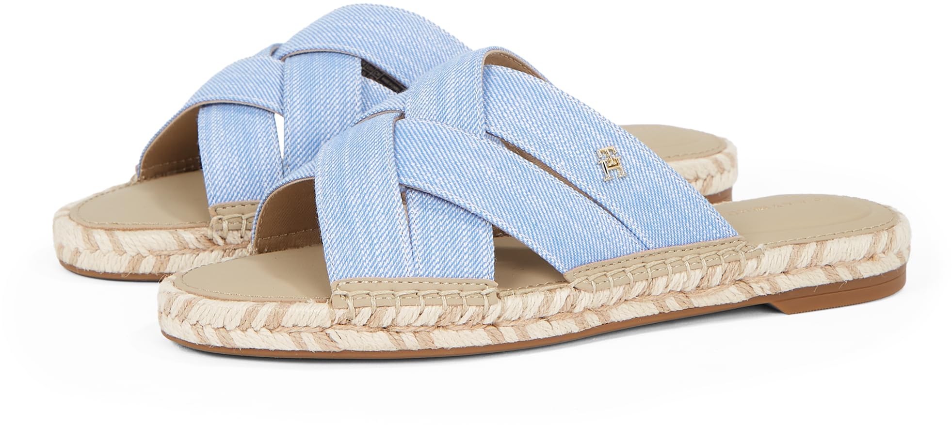 Tommy Hilfiger Donna Espadrillas Chambray Mule Sandali
