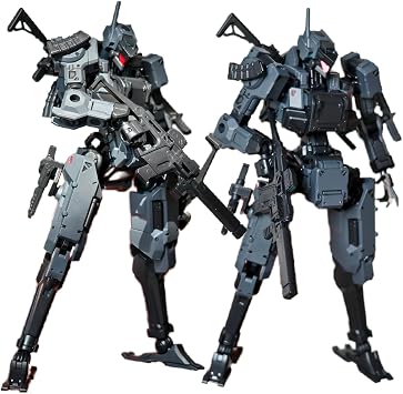 ARDENTIS & Sheik Mainland 3MIN-A Project 1/18 Model Kit Mecha Standard Type Fenglang Grey 2PCS/3.75'' Small Scale ABS & PVC Model Kit Collectible Toy Unique Figure Gift for Festival Age 15+