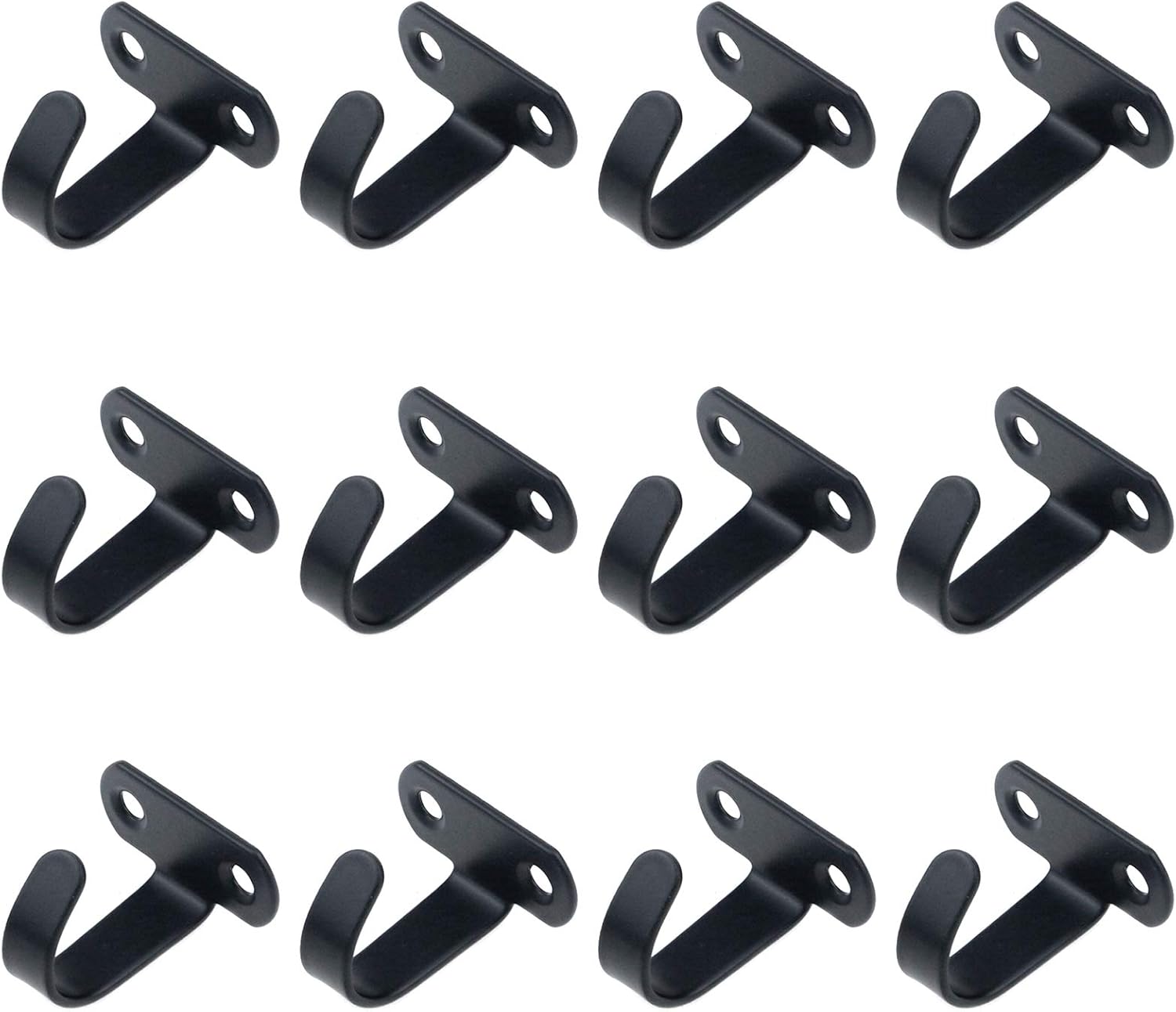 Antrader 12Pack Stainless Steel Screws Mount Ceiling Hooks, Under