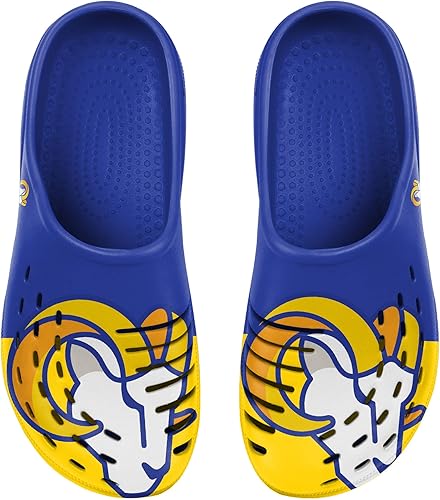 Miniatura 310 de FOCO - Sandalias de agua de jardín con logotipo de equipo de la NFL, para hombre Camuflaje tonal,logotipo grande de bloque