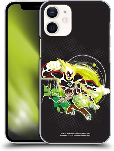 Head Case Designs Funda rígida con licencia oficial de Ben 10: Omniverse Heatblast Graphics compatible con Apple iPhone 12 Mini