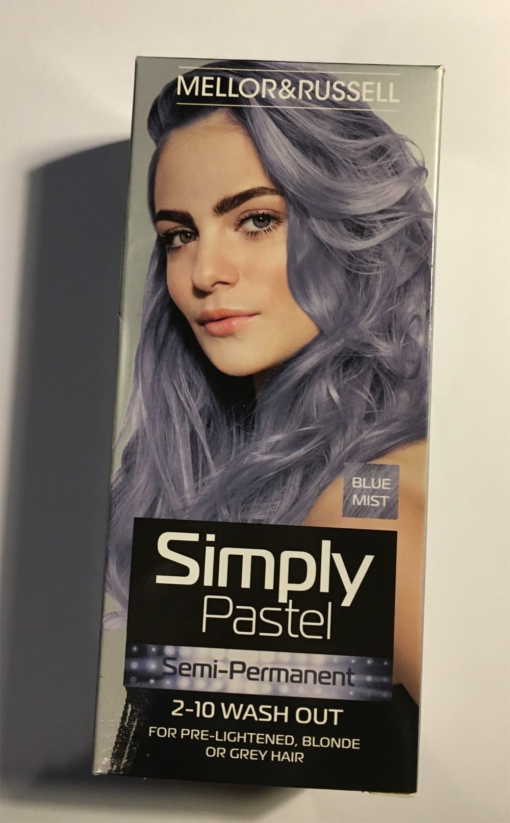 SIMPLY PASTEL SEMI PERMANENT HAIR DYE - BLUE MIST X 3