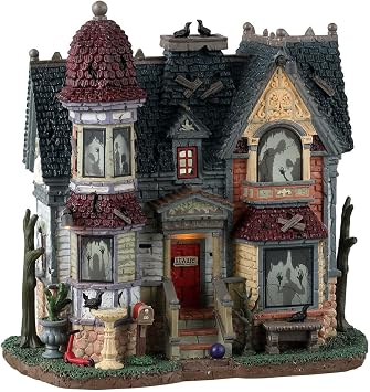 Lemax The House of Shadows Lighted Building, #35004 for Halloween Village