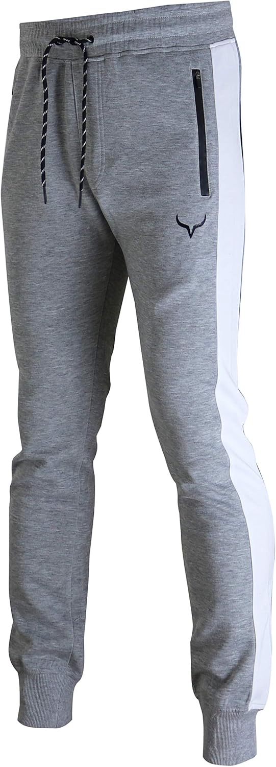 SCREENSHOT Sports Mens Spandex Fleece Athletic Jogger Fitness Workout Gym Sweatpants