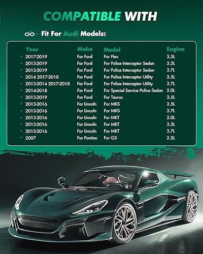 Miniatura 6 de Kit de pastillas de cerámica, D1612 SCITOO 4 piezas de pastillas de freno trasero para Chevy Cobalt/Malibu/HHR, para Ford para Explorer/para