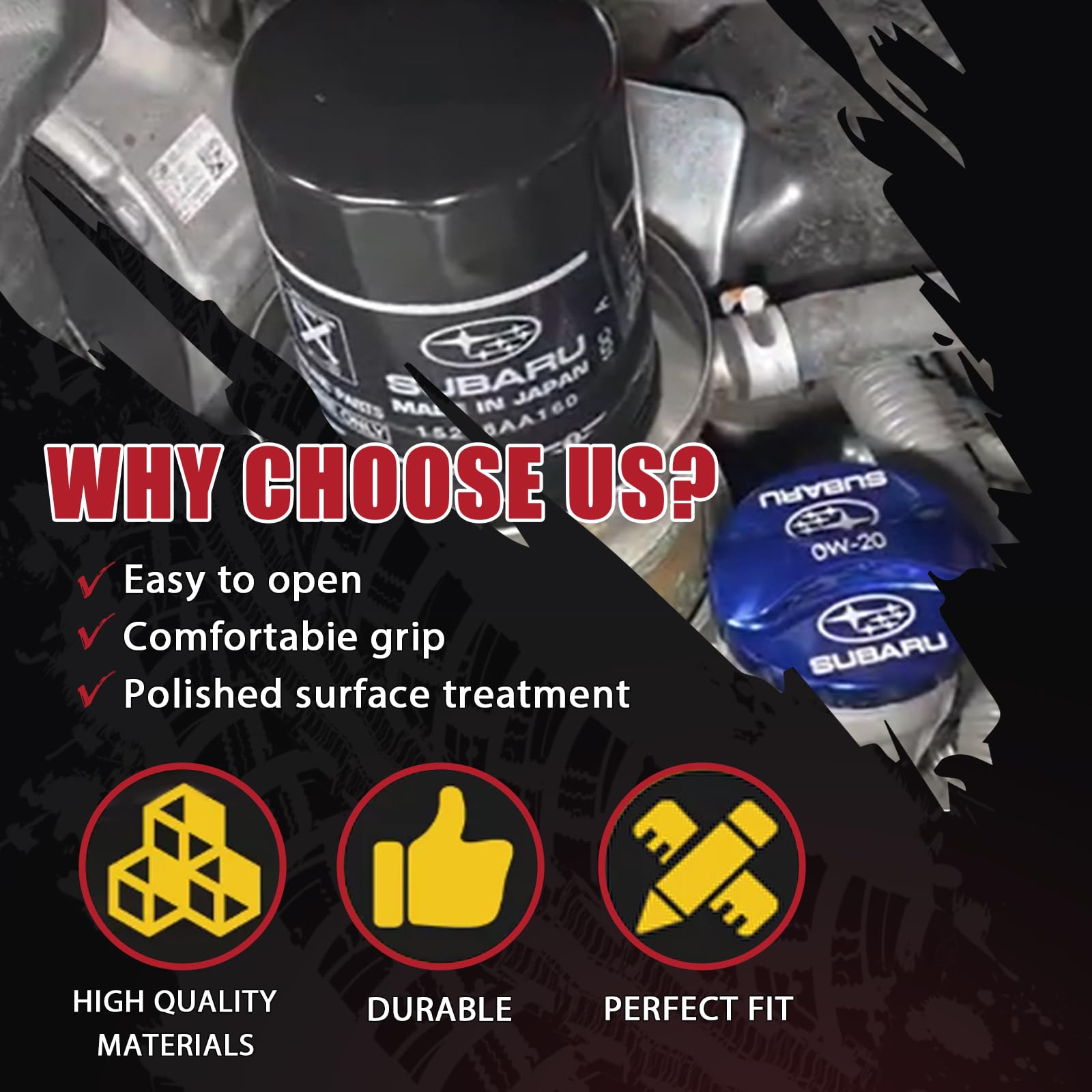 Amazon.com: 15208AA21A Oil Filter Compatible With Subaru Vehicle
