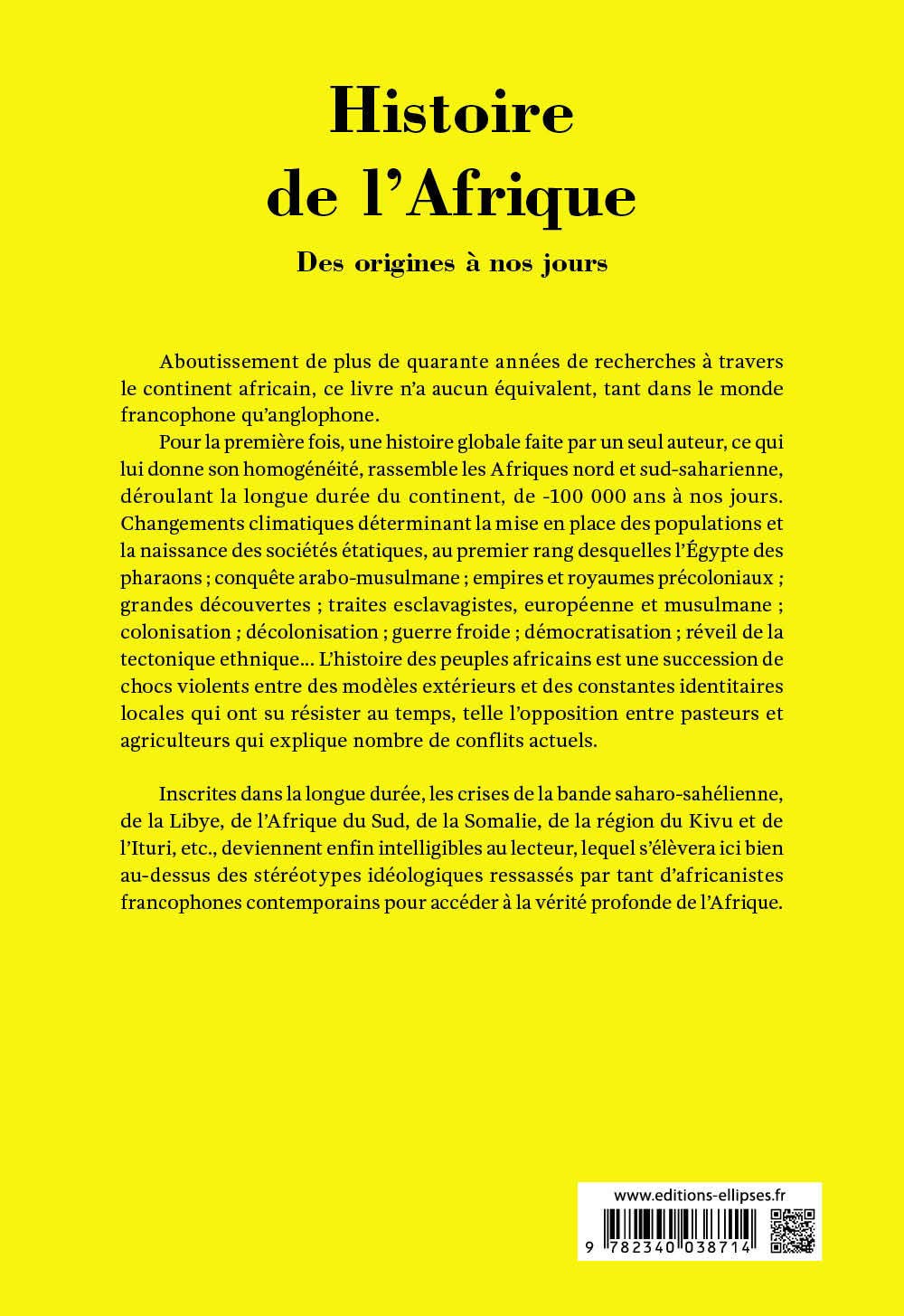 Histoire de l’Afrique: Des origines à nos jours