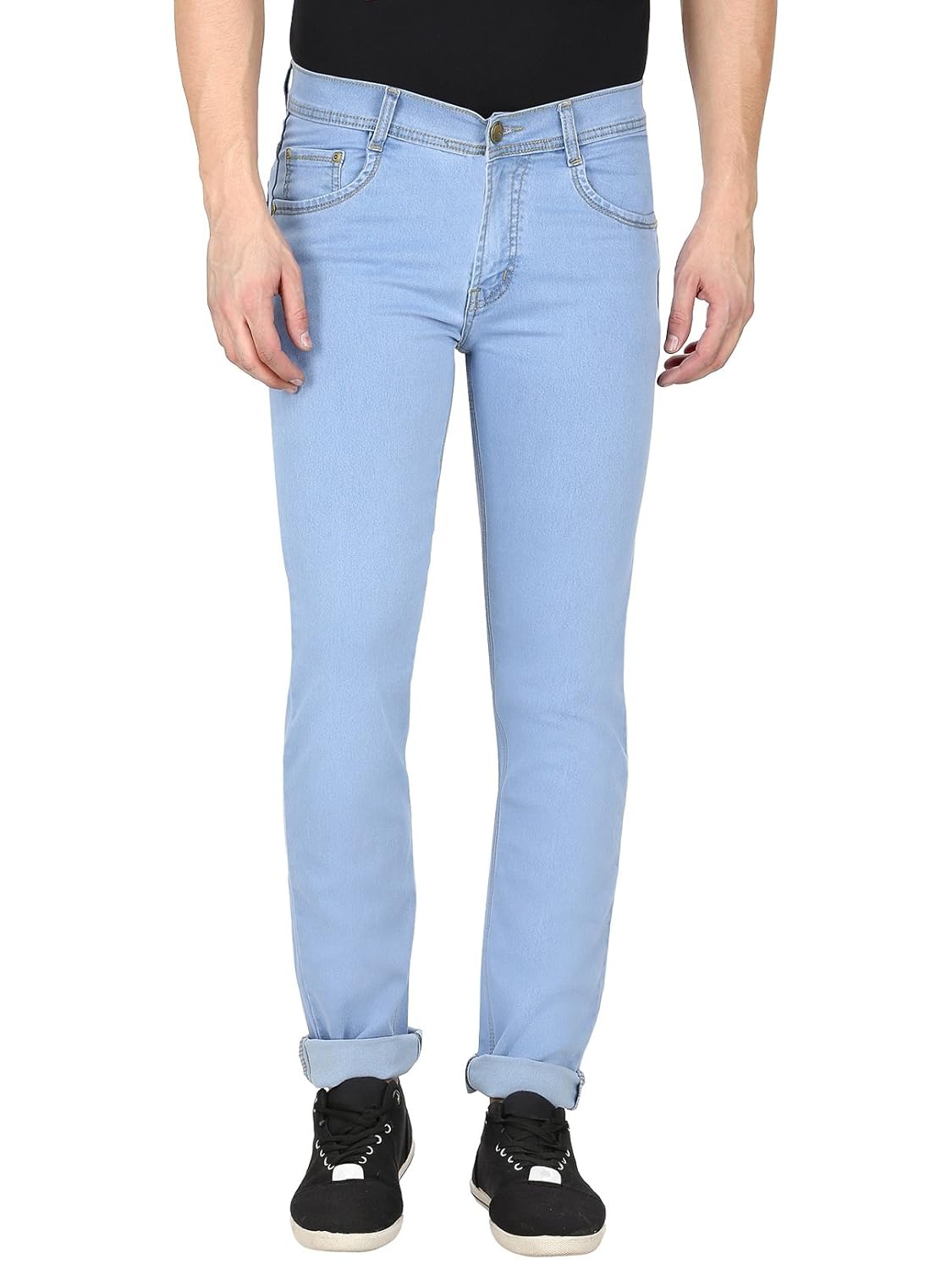 Gradely Men's Ice Blue Denim Jeans. Size-30-G : Amazon.in: Clothing 