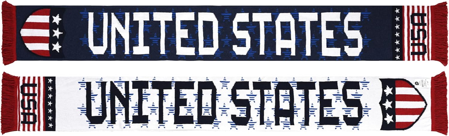 USA Recycled Cotton Soccer Knit Scarf (United States) - Image 2