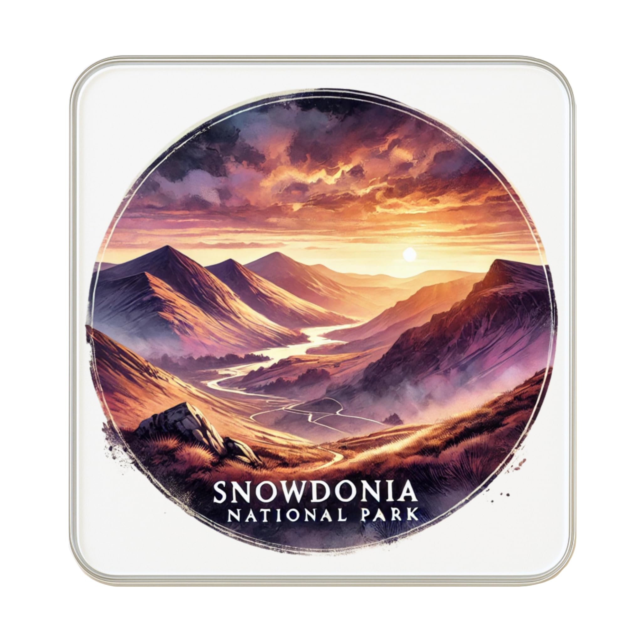 Imán para nevera Snowdonia resistente que no se cae ni ralla