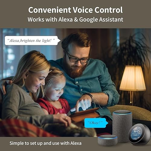 Miniatura 3 de Bombillas LED, bombillas inteligentes compatibles con Alexa y Google Assistant, bombilla que cambia de color, bombillas Bluetooth WiFi, A19 E26, 9W
