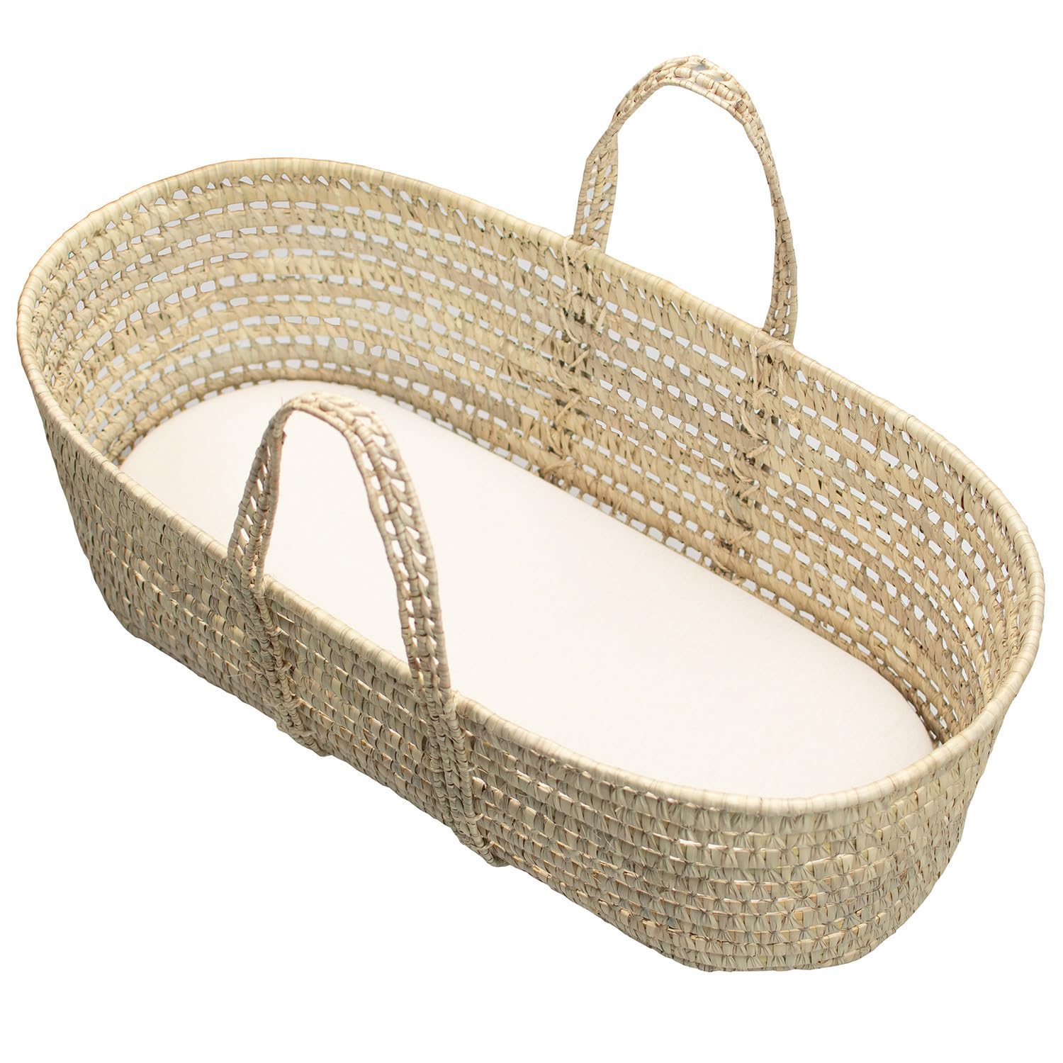 Sevira Kids | Couffin bébé avec Matelas, Habillage et Drap Housse, Safari - TU - Made in France TU