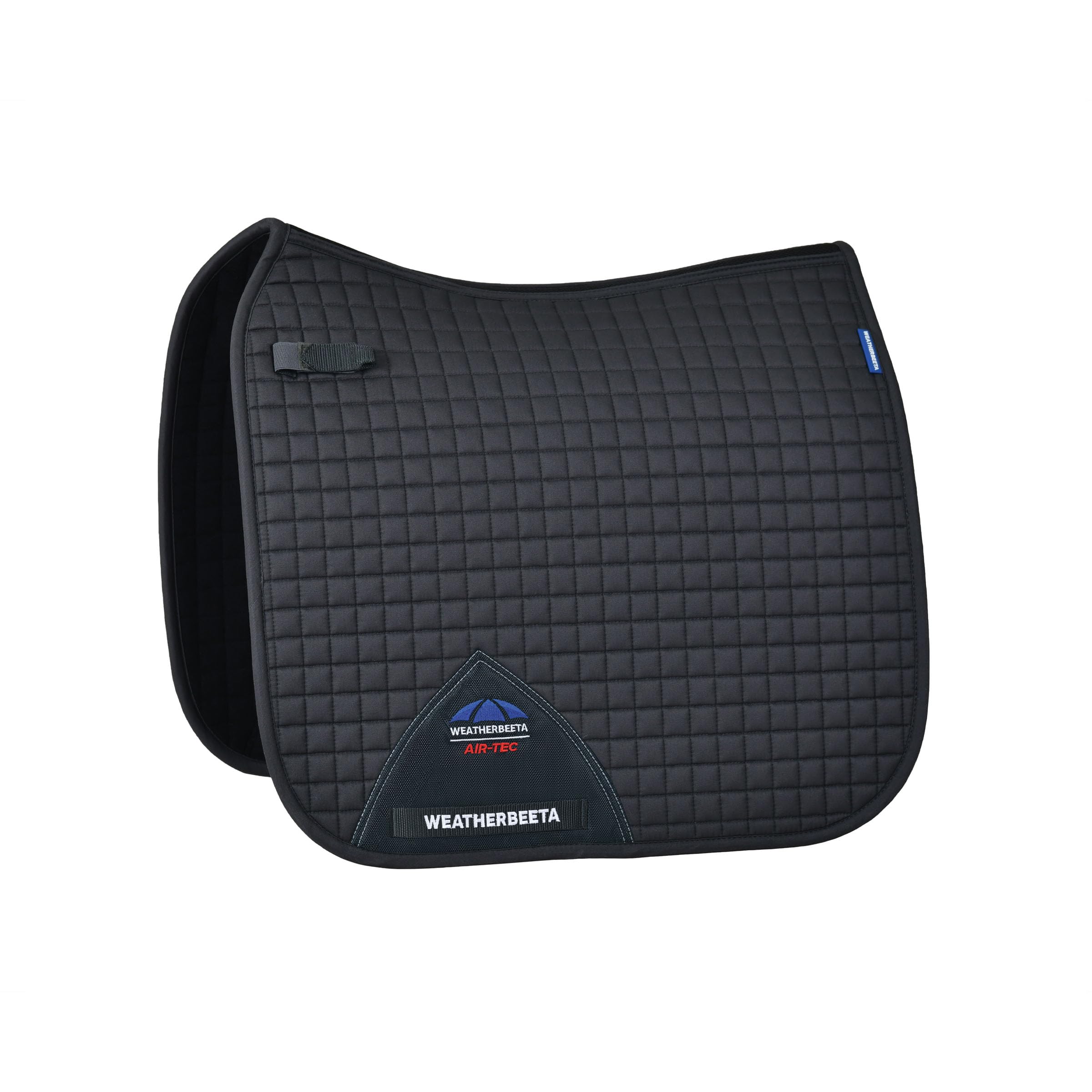 WeatherBeeta Prime Air-Tec Dressage Saddle Pad, Charcoal, Small — image 1