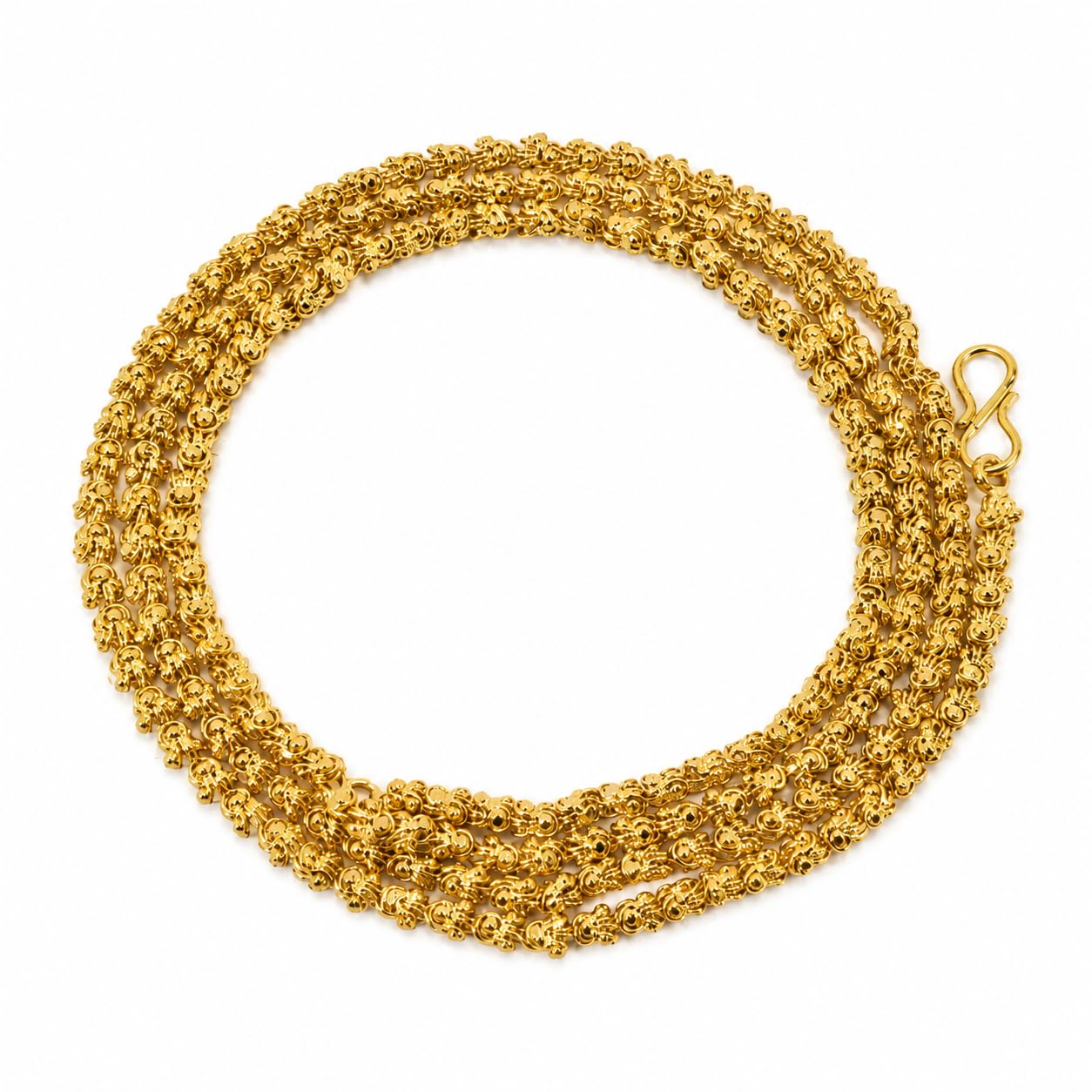 Micro Gold Plated Muruku Thali Saradu Chain for Women 30 Inch-image-43