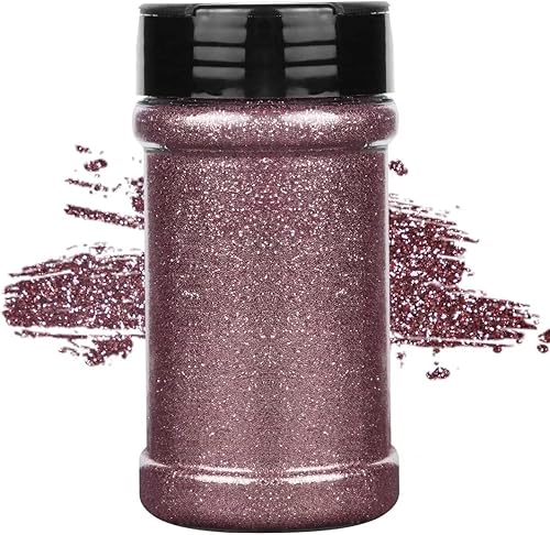 Miniatura 17 de TORC Purpurina fina roja de 1 libra y 16 onzas de purpurina en polvo para vasos, resina para manualidades, slime, cosméticos, pintura de uñas, Negro