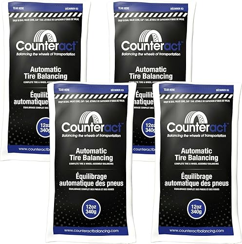 Miniatura 12 de Counteract 4OZ-B12 - Cuentas de equilibrio de neumáticos y ruedas de fuerza centrífuga - Vehículos todoterreno, neumáticos de camiones ligeros, (12)