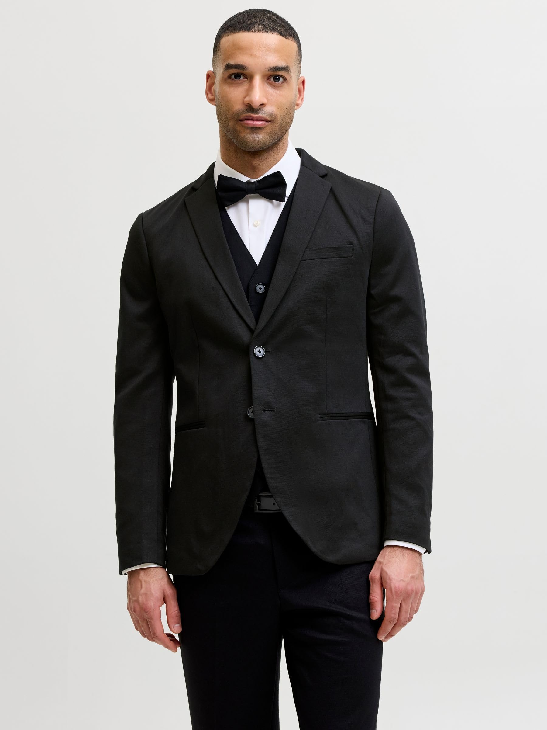 Jack & Jones Jjejaxon Jersey Blazer Chaqueta de Traje Hombre (Pack de 1)