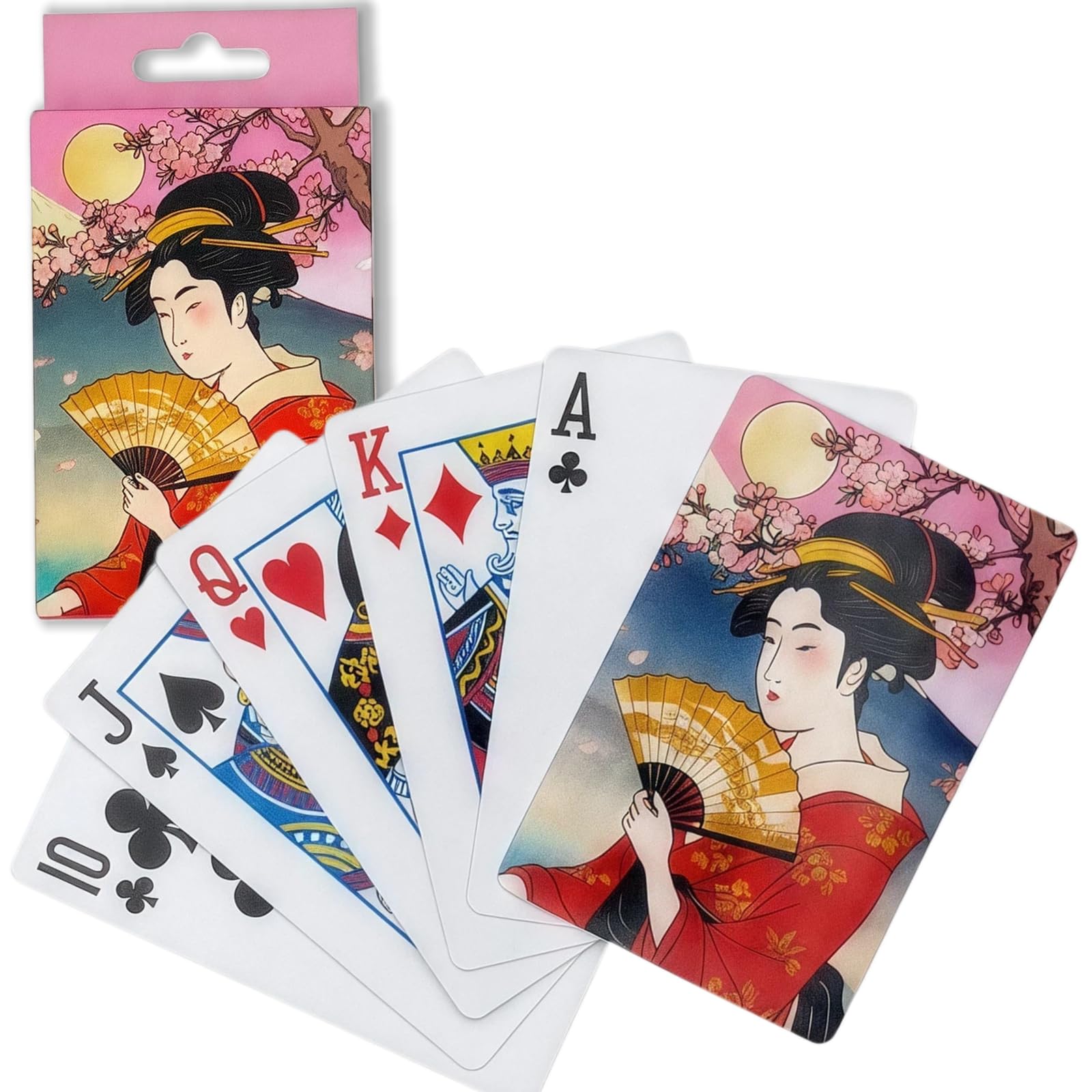 Amazon.co.jp: MEMORY JAPAN 浮世絵 トランプ 和柄 プレイングカード