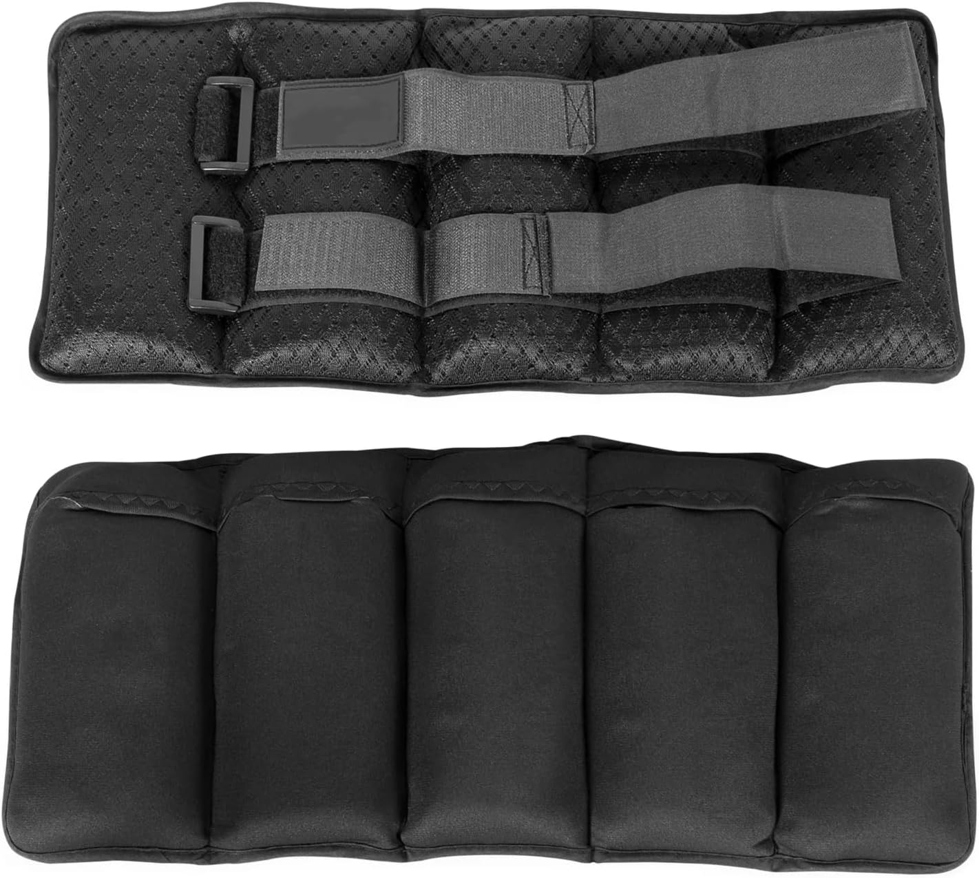 Adjustable ankle and wrist weights, 10 lbs each (1 pair, 20 lbs total) for women and men, with secure straps for walking, running, aerobics, and fitness