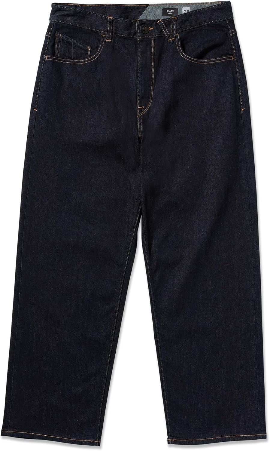 Volcom Mens Billow Loose Fit Baggy Denim Jeans – Relaxed Vintage Style, Soft Cotton Denim, Wide Leg