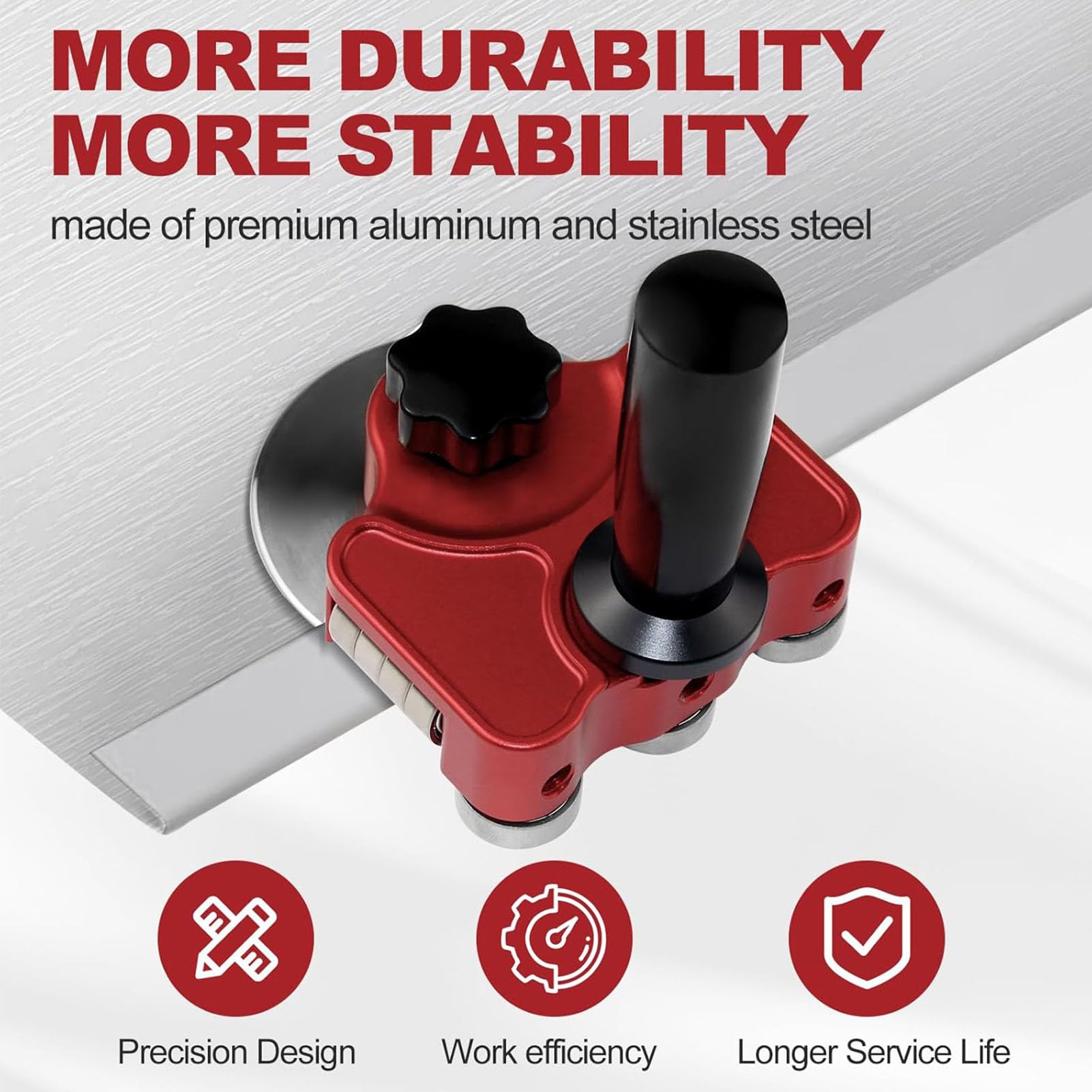 Yctze Cintreuse de Tôle, Outil de Pliage de Disque Manuel, Cintreuse à Profondeur Réglable pour 90 à 180 Courbures sur Acier Cuivre Aluminium Zinc, Outil à Main Portable pour Toiture Métallique