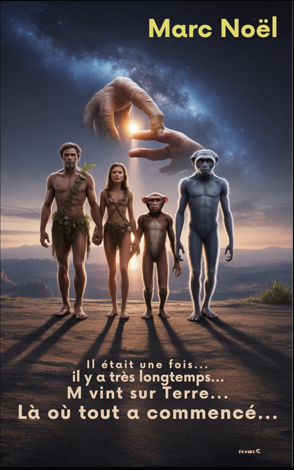 Il était une fois... Il y a très longtemps... M vint sur Terre: Là où tout a commencé (Les aventures d'un Extraterrestre appelé M)