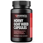 Horny Goat Weed Capsules for Men & Women - Extra Strength Performance & Energy Support with Tongkat Ali, Muira Puama, and Saw Palmetto - 1 Month Supply Herbal Supplement for Increased Endurance