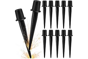 Metal Replacement Stakes for Solar Lights Outdoor, 12PCS 0.78'' x 5.4'' Stakes...