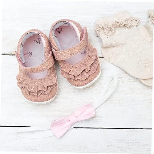 Miniatura 2 de Holibanna 40 piezas de zapatos transparentes para zapatos, zapatos para bebés pequeños, botines transparentes para zapatos, soporte transparente