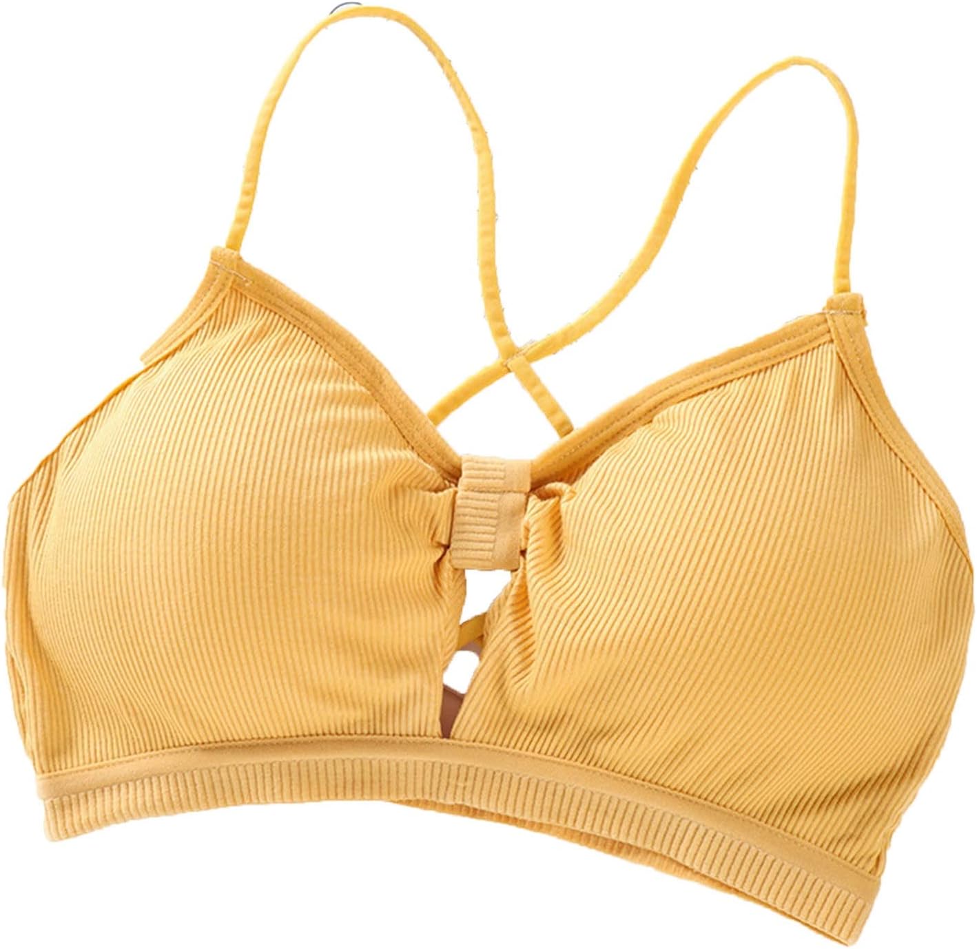 ZEPOOW Bra Sexy beautiful back bra sexy underwear seamless soft bra women wireless push bra comfortable underwear (Color : Hortel�, Size : 40-67.5kg)