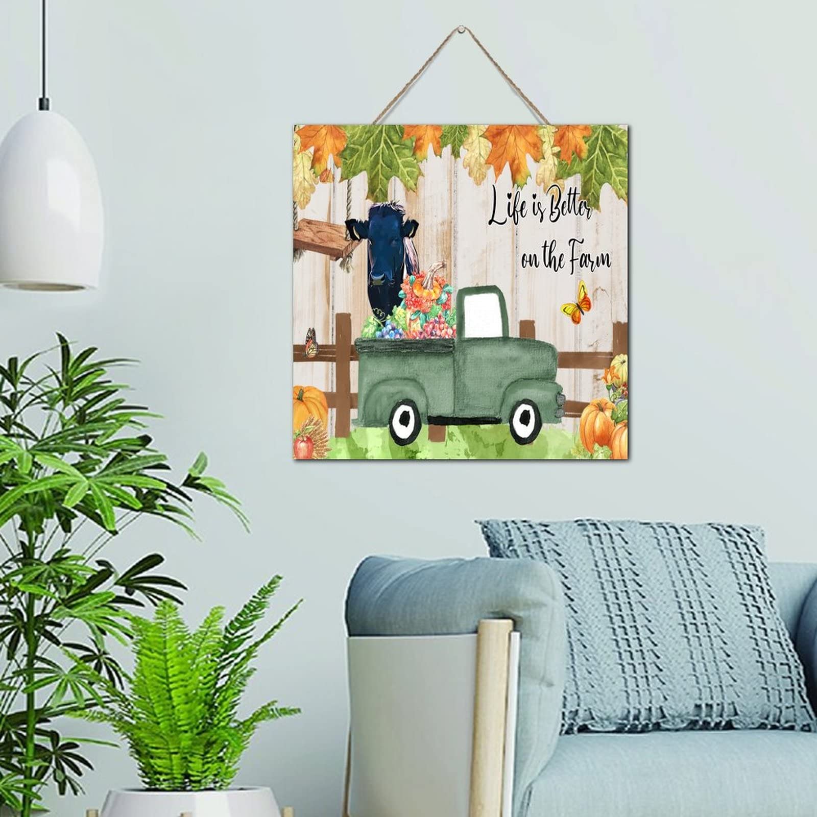 Décoration murale personnalisée en bois un cadeau idéal pour le bureau