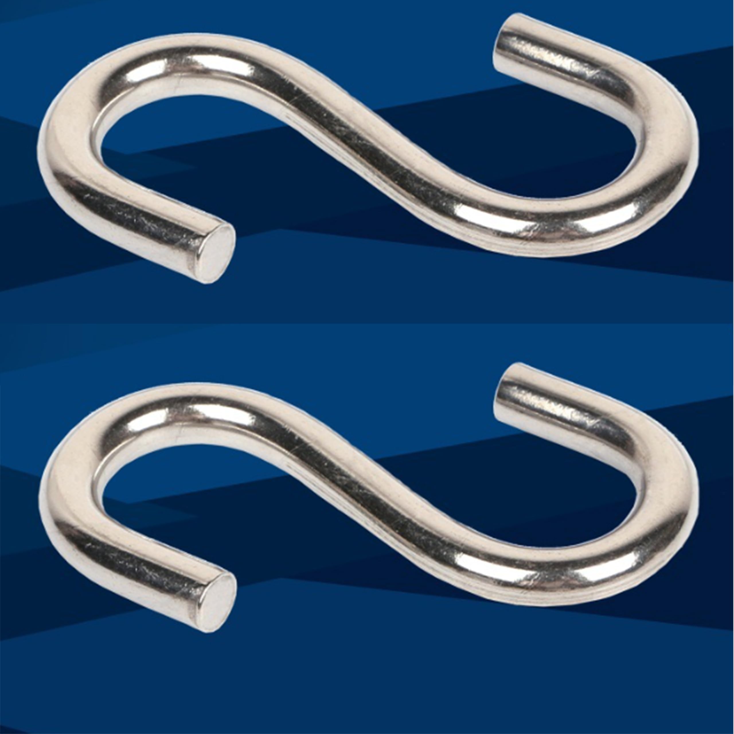 Heavy Duty S Hooks - Hang Hammocks, Plants & More -4 Heavy Duty S Hooks - Hang Hammocks, Plants & More -4