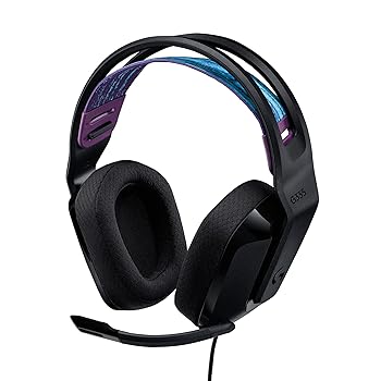 Logitech G G335 Wired Gaming Headset Black