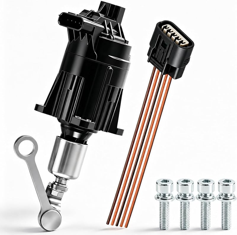 Atuador eletrônico da wastegate do turbo FUSCH com chicote de 5 pinos para Honda Civic, CR-V e Accord 1.5L VTEC Turbo – Conjunto